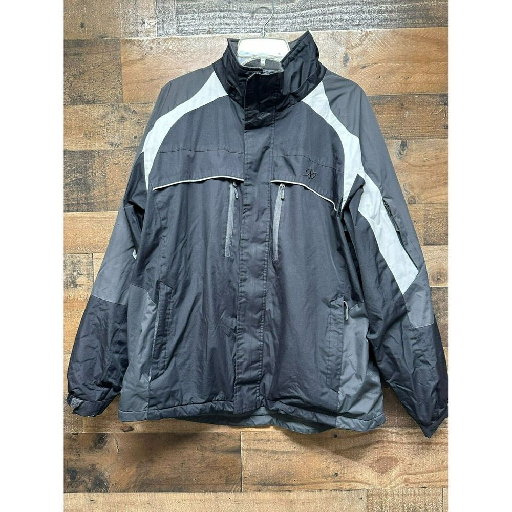 Nordic Track Men's Zip Up Puffer Jacket Size Large‎
